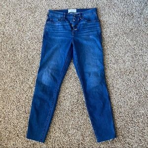 Ever lane button fly authentic skinny jean